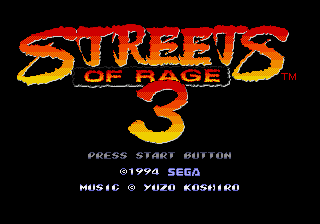 Streets of Rage 3 (USA)